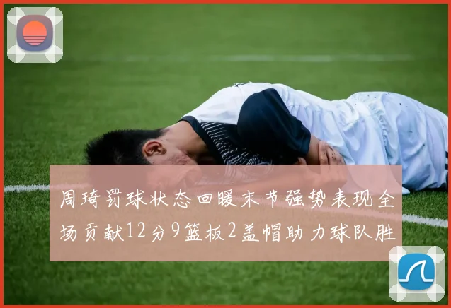 周琦罚球状态回暖末节强势表现全场贡献12分9篮板2盖帽助力球队胜利